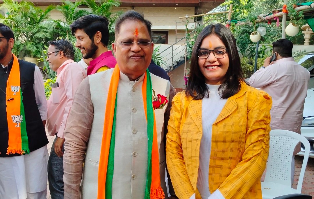 भाजयुमो में संगठन विस्तार:गौरी गुप्ता बनीं प्रदेश उपाध्यक्ष,विधायक अमर अग्रवाल को बताया अपना राजनीतिक गुरु,प्रदेश नेतृत्व का जताया आभार