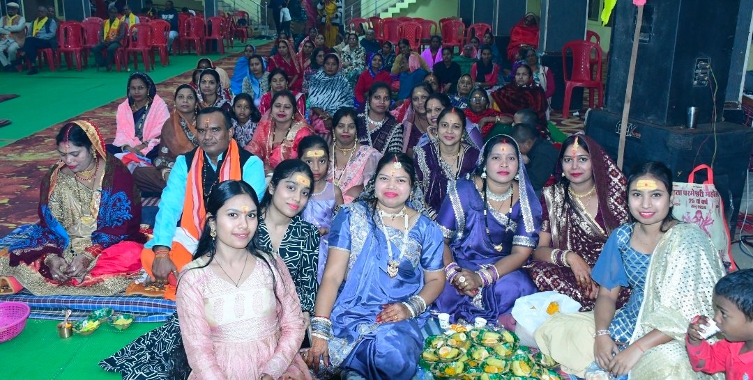 श्री हरिहर शिव महापुराण कथा ज्ञान यज्ञ का भव्य तीसरा दिन, शिव भक्ति में सराबोर हुआ मुंगेली नगर